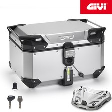 Suitcase [ GIVI ] Trekker Evo 58LT + Plate BMW R 1200 GS 2016 2017 2018