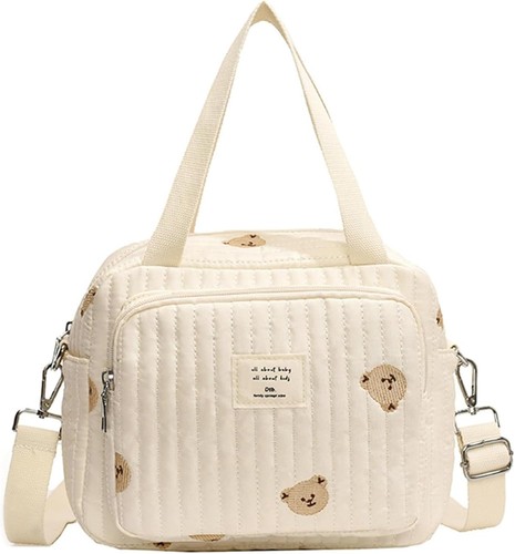 Nymora bear pattern - nymora, bag