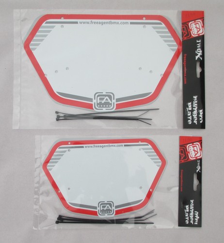 Bmx number plate - number, freeagent