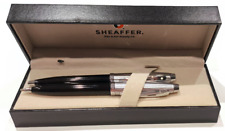 Sheaffer black lacquer brushed