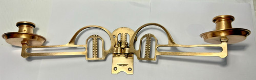 Antique solid brass double - brass,