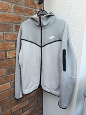 Nike Tech Fleece Hoodie Smoke Gray/Light Grey/Black Mens XL Style DV0537-074