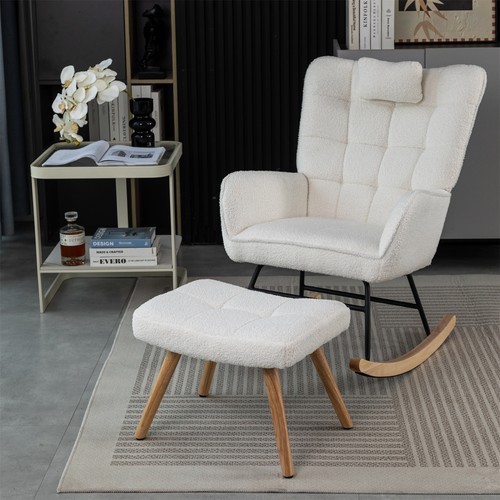 Soft rocking chair - rocking, with