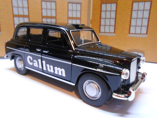 Personalised name toy taxi - personalised,