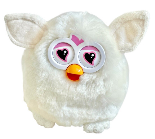 Furby white soft - white,