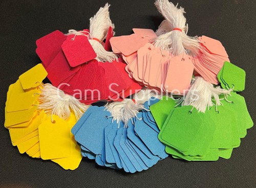 Coloured strung string gift - string,