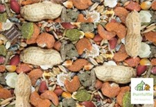HAMSTER MOUSE & GERBIL FOOD MIXTURE with Probiotic Seeds Monkey Nuts 1kg / 15kg