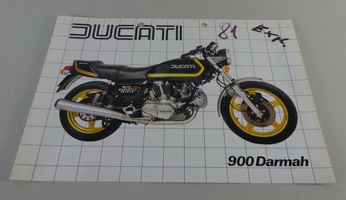 Ducati 900 darmah - 900, brochure