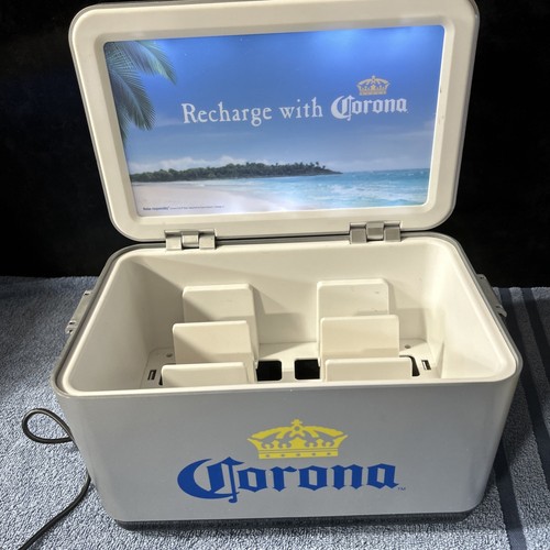 Corona beer charging station