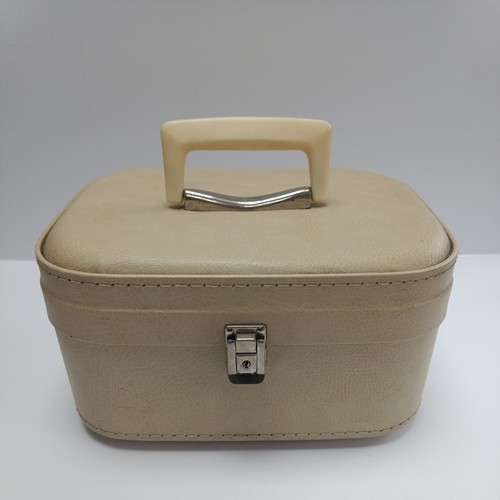Vintage large cream - cream, faux