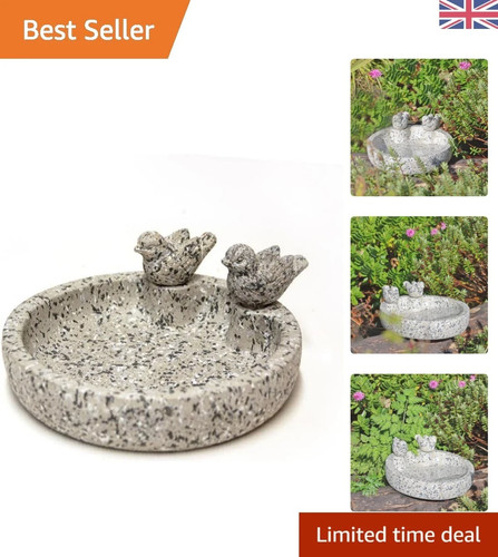 Durable concrete bird bath - durable,