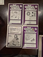 Pretty Punch VTG Hot Iron Embroidery Transfers 39 Various Designs 