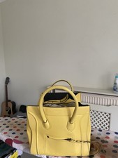 Celine Luggage Bag Daffodil Yellow