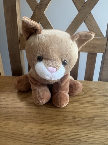 Ginger cat soft toy - cat,