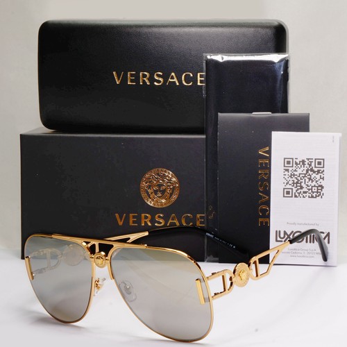 Versace sunglasses gold - sunglasses, silver