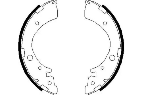Brake shoes kbs - shoes, kavo