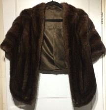 Vintage Mink real fur stole