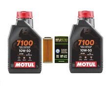 KTM Motul Oil Service Kit 7100 10w50 2 Litres + HF652 KTM SXF250 2023 - 2024