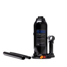 SGS 5 Tonne Hydraulic Bottle Jack, Steel Construction & Carry Case  2yr Warranty
