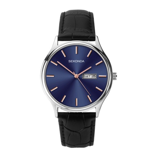 Sekonda mens watch with blue - sekonda,