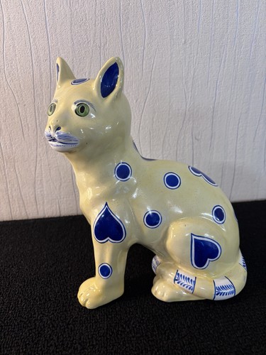 Faience cat the - faience,