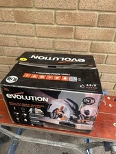 Evolution Power Tools R165CCSL  Multi Material Circular Saw Good Order 230v