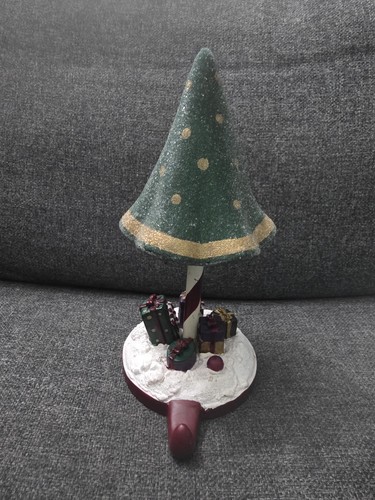 Christmas tree stocking holder - stocking,