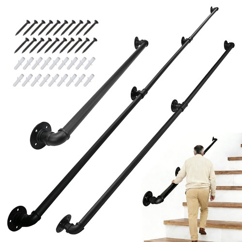 Industrial pipe handrail - 1/3m,