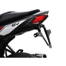 License plate holder rear