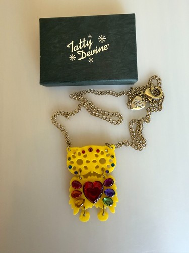 Tatty devine acrylic gem owl - tatty,