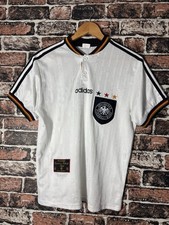 Vintage Adidas Germany 1996 home football shirt jersey size S small