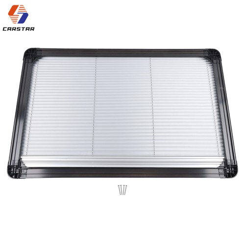 Black motorhome blind - black,