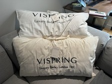Vispring Adjustable Wool Luxury Pillow King Size