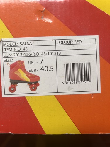 Rio roller skates size - roller, 7