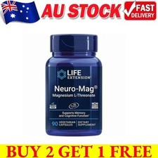 Life Extension Neuro-Mag Magnesium L-Threonate from 2000 mg Magtein- 90 Capsules