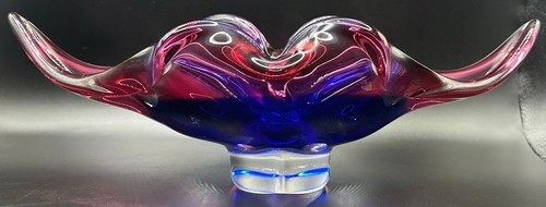 Large murano style art glass - style,