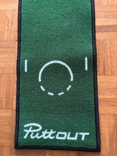 Puttout putting mat green 25 - mat,
