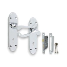 Door Handle Victorian Scroll