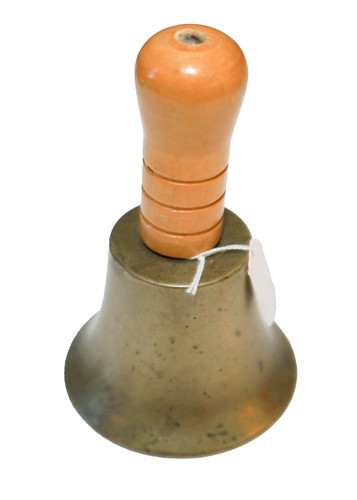 Brass bell with - brass,