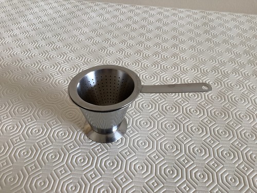Vintage tea strainer - tea,