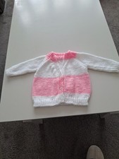 hand knitted new born baby