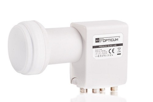 Lnb satelitte quad opticum - satelitte,