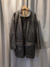 Vintage Burberry Men's Leather