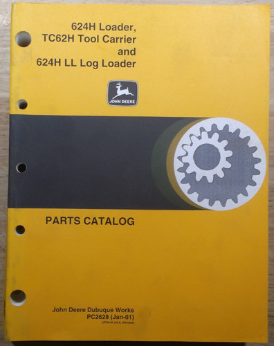 John deere 624h tc62h - deere,