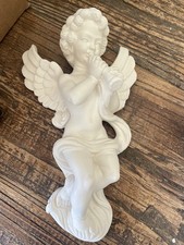 Cherub Angel Plaster Wall Plaque