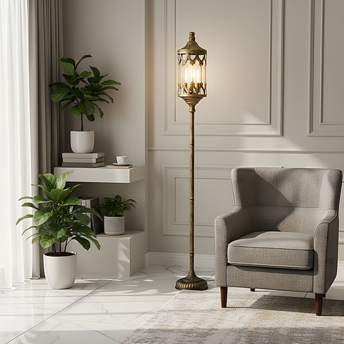 104cm tall floor candle - floor,