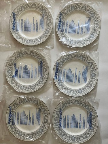 Wedgwood dolphin white plate - wedgwood,