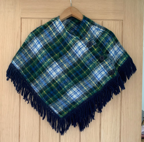 Glenrannoch green plaid button - glenrannoch,