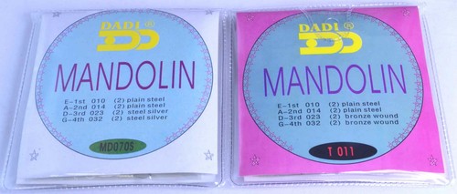 Mandolin strings bronze - strings, silver