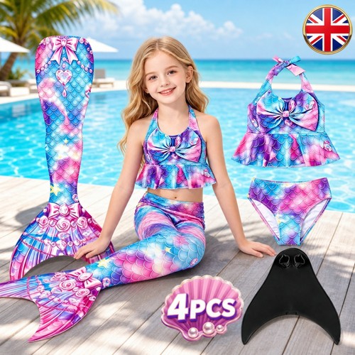 Kids mermaid tail set - tail, +